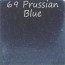 Маркер спиртовий MARKERMAN BRUSH Broad, 69 Prussian Blue