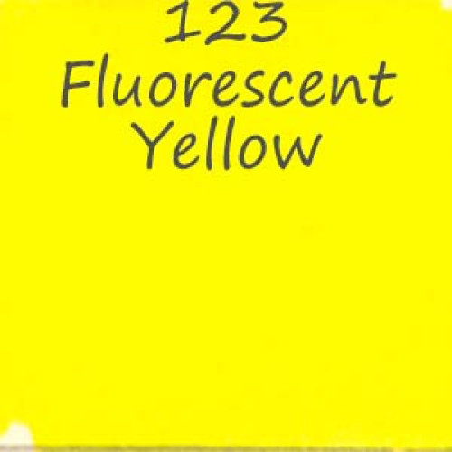 Маркер спиртовой MARKERMAN BRUSH Broad, 123 Fluorescent Yellow