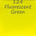 Маркер спиртовий MARKERMAN BRUSH Broad, 124 Fluorescent Green