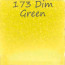 Маркер спиртовий MARKERMAN BRUSH Broad, 173 Dim Green
