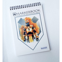 Скетчбук Markerbook Markerman А5, 170 г/м2, 30 аркушів, Самурай