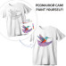 Набор для раскраски футболки с контуром Колибри, 100% хлопок, размер S, ROSA Talent