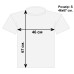 Набор для раскраски футболки с контуром Тризуб, 100% хлопок, размер S, ROSA Talent