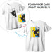 Набор для раскраски футболки с контуром Черный кот, 100% хлопок, размер S, ROSA Talent