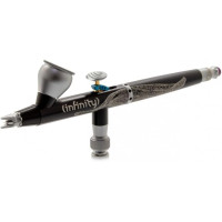 Аерограф H S Kyiv INFINITY Dark Two in One [v2.0] (сопло 0.2 + 0.4mm Fine Line)