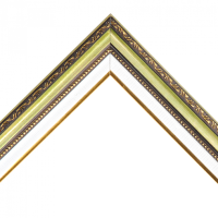 Рамка для картин, вишивки та фото, з візерунком пластикова 40х30 см, MF 3624 57