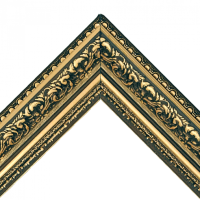 Рамка для картин, вишивки та фото, з візерунком пластикова 60х50 см, SA 4522 333