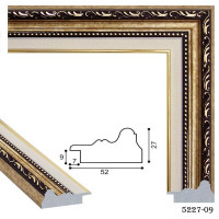 Рамка для картин, вышивки и фото, с узором пластиковая 30x30 см, MF 5227 09