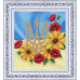 Рамка для картин, вишивки та фото, з візерунком пластикова 30x30 см, MF 5826 13