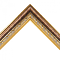 Рамка для картин та вишивки, з візерунком пластикова 50х60 см, Х 341 03 30 