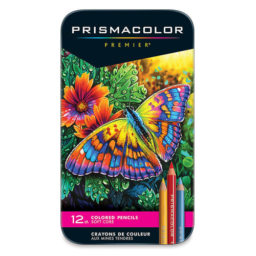 Набор мягких цветных карандашей Prismacolor Premier, 12 цветов