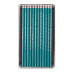 Набор графитных карандашей Prismacolor Turquoise 9B-H, 12 штук