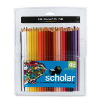 Набір учнівських кольорових олівців Prismacolor Scholar Art 48 кольорів