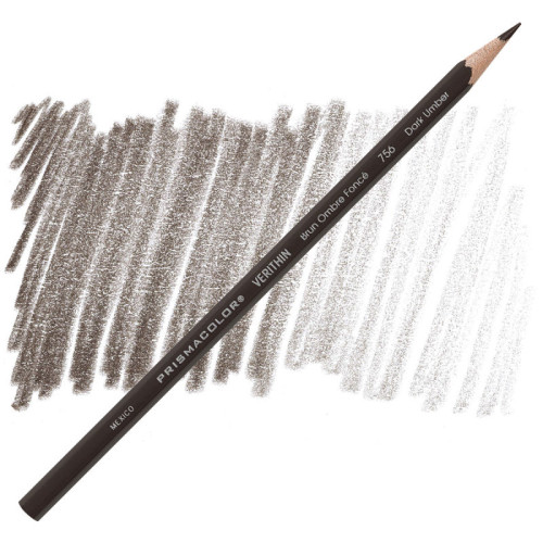 Твердый карандаш Prismacolor Verithin Dark Umber N 756