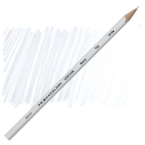 Твердый карандаш Prismacolor Verithin White N 734