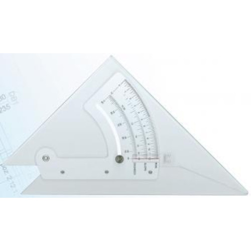 Треугольник регулируемый 45°, 30 см