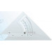 Треугольник регулируемый 45°, 30 см