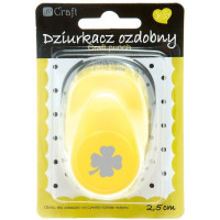 Дірокол фігурний 2,5 см Конюшина
