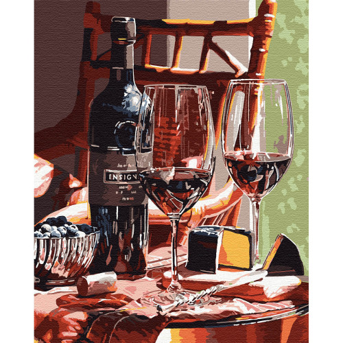 Картина по номерам Аромат вина 40х50 см, SANTI