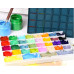 Герметичный контейнер на 36 отделений для художественных красок (палитра)