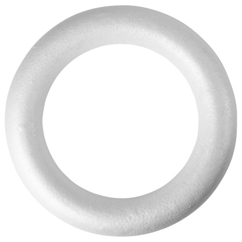 Пенопластовая заготовка Кольцо SANTI диаметр 30 см, 1 шт