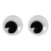 Глазки самоклеющиеся черные 12 мм SANTI, 50 шт