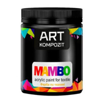 Акриловая краска для ткани Art Kompozit 430 мл, 23 Черный