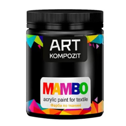Акрилова фарба для тканини Art Kompozit 430 мл, 23 Чорний