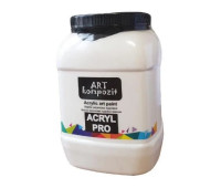 Акриловая краска Art Kompozit, 018 белила титановые, 1 л Акриловая краска Art Kompozit, 018 белила титановые, 1 л