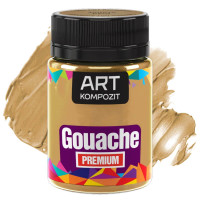 Гуаш художня PREMIUM ART Kompozit, 60 мл, Золото