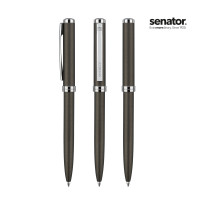 Ручка шариковая Senator Delgado Metallic, антрацит