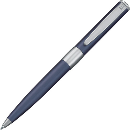 Ручка кулькова Senator Image Chrome, поворотний механізм, синій/хром