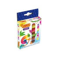 Пластилін Jovi NEON, 6 кольорів по 15г