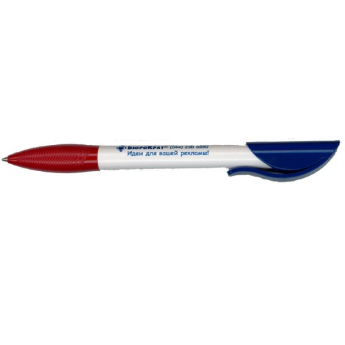 Ручка шариковая Senator HATTRIX BASIC, сине-красно-белый