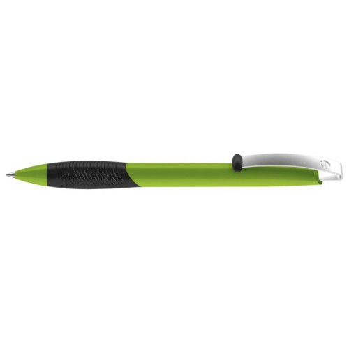 Ручка шариковая Senator MATRIX BASIC, черно-зеленый
