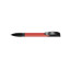 Ручка шариковая Senator Hattrix-Basic, черно-красный