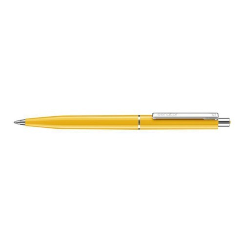 Ручка шариковая Senator Point Polished пластик, желтый 7408