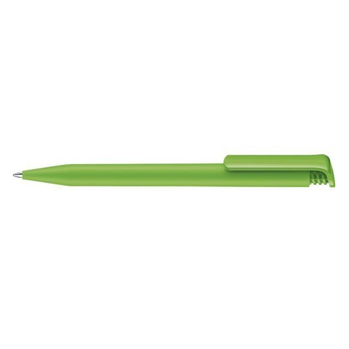 Ручка шариковая Senator Super Hit Matt, пластиковый матовый корпус, светло-зеленый