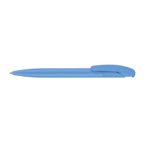 Ручка шариковая Senator Nature Plus Matt пластик, голубой