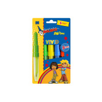 Фломастеры-аэрографы MALINOS BLOpens Vivid, 5 шт