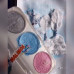 Набор акварельных красок перламутровых MALINOS Maxi Perleffekt 6 цветов