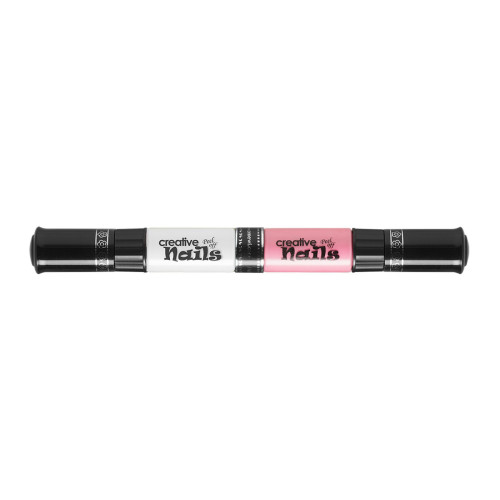 Детский лак-карандаш для ногтей Creative Nails на водной основе (2 цвета Белый + Розовый) (MA-303014+303023)