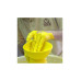 Паста для лепки (глина) самозастывающая Sio-2 COLOR PLUS, желтая 500 г