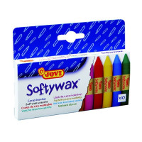 Набор мягких восковых мелков Jovi Softywax с эффектом масляной пастели 10 цветов