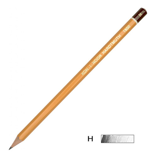 Олівець графітний Koh-I-Noor 1500, H