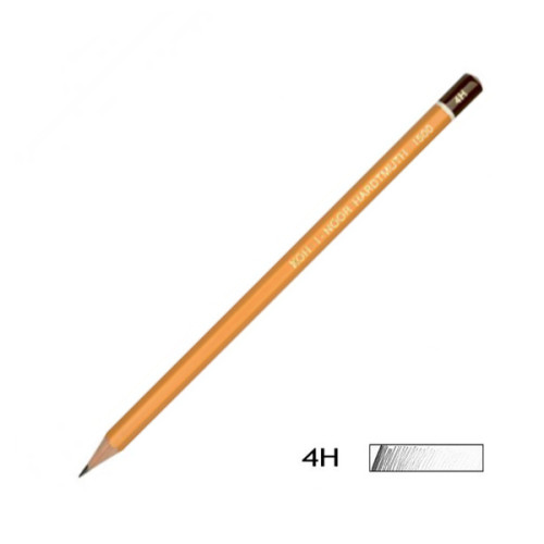 Олівець графітний Koh-I-Noor 1500, 4H