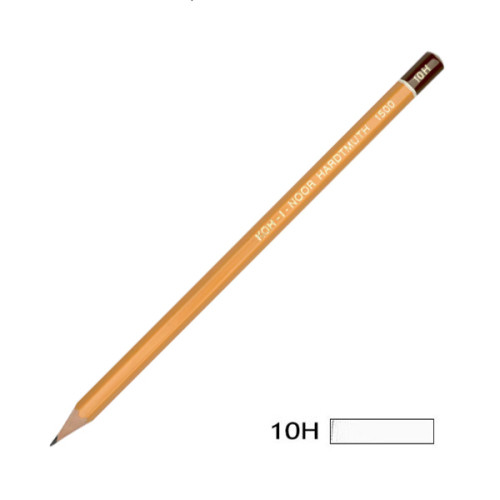 Олівець графітний Koh-I-Noor 1500, 10H