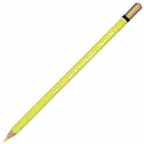 Акварельний олівець Mondeluz 3720 Koh-I-Noor, №02 Light Yellow Світло-жовтий