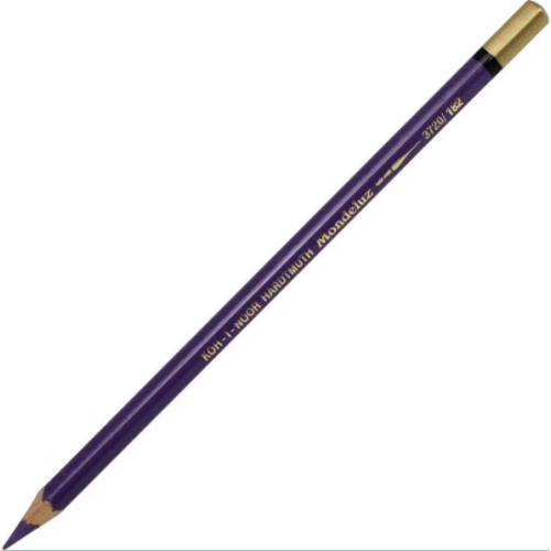 Акварельный карандаш Mondeluz 3720 Koh-I-Noor, №182 Dark Violet 2 Темный фиолетовый 2