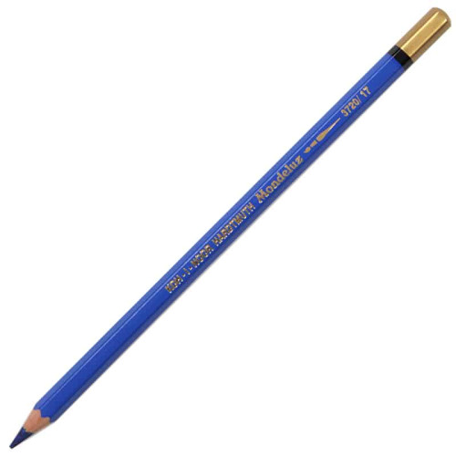 Акварельный карандаш Mondeluz 3720 Koh-I-Noor, №17 Cobalt Blue Кобальтовый синий